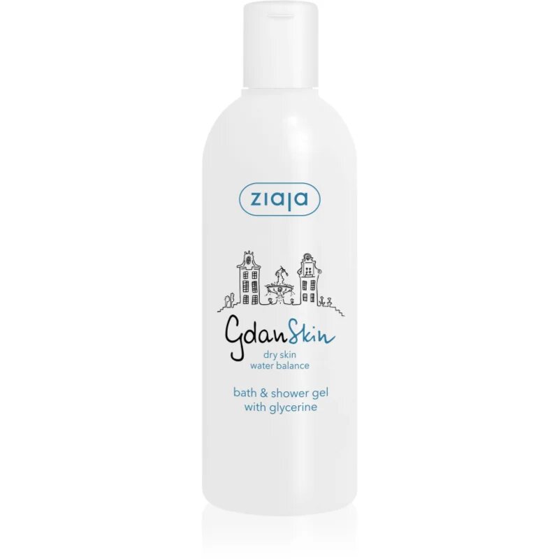 Ziaja Gdan Skin tusoló- és fürdőgél glicerinnel 300 ml