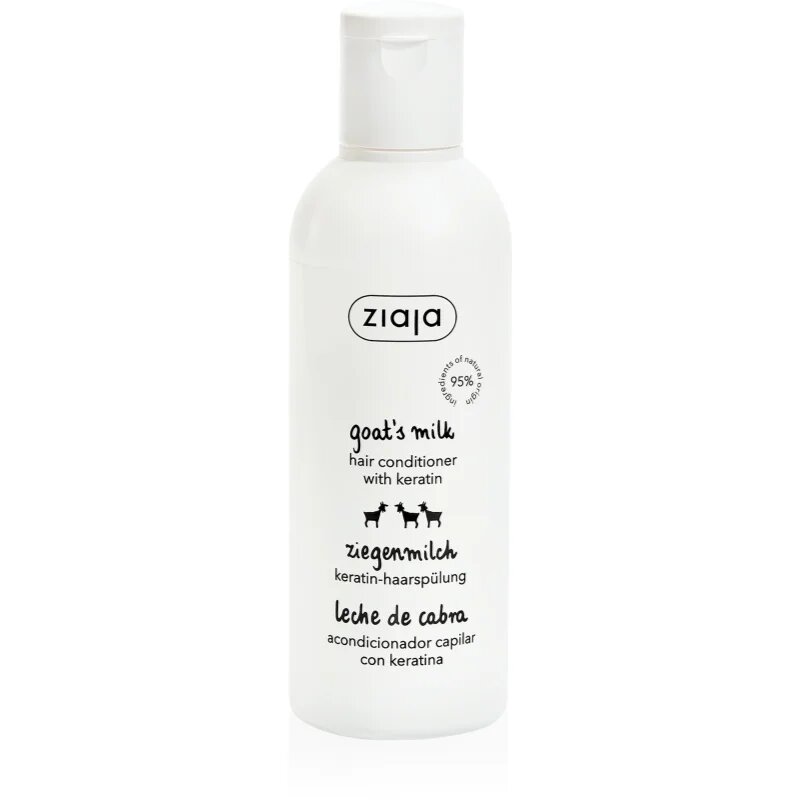 Ziaja Goat's Milk erősítő kondicionáló száraz és sérült hajra 200 ml