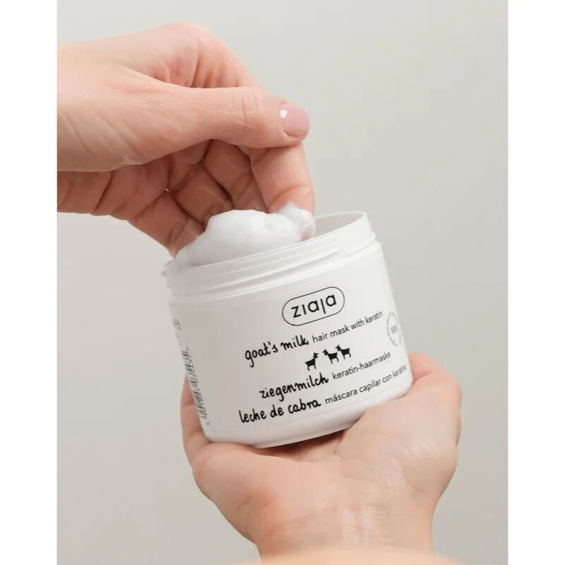 Ziaja Goat's Milk erősítő maszk száraz és sérült hajra 200 ml