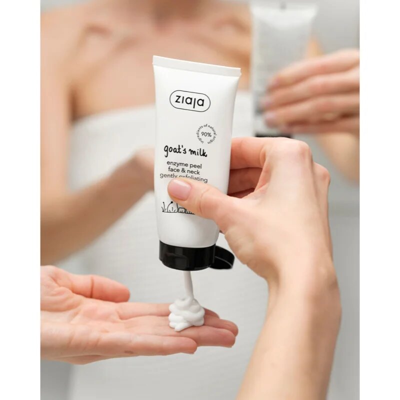 Ziaja Goat's Milk finoman tisztító peeling az arcra és a nyakra 75 ml