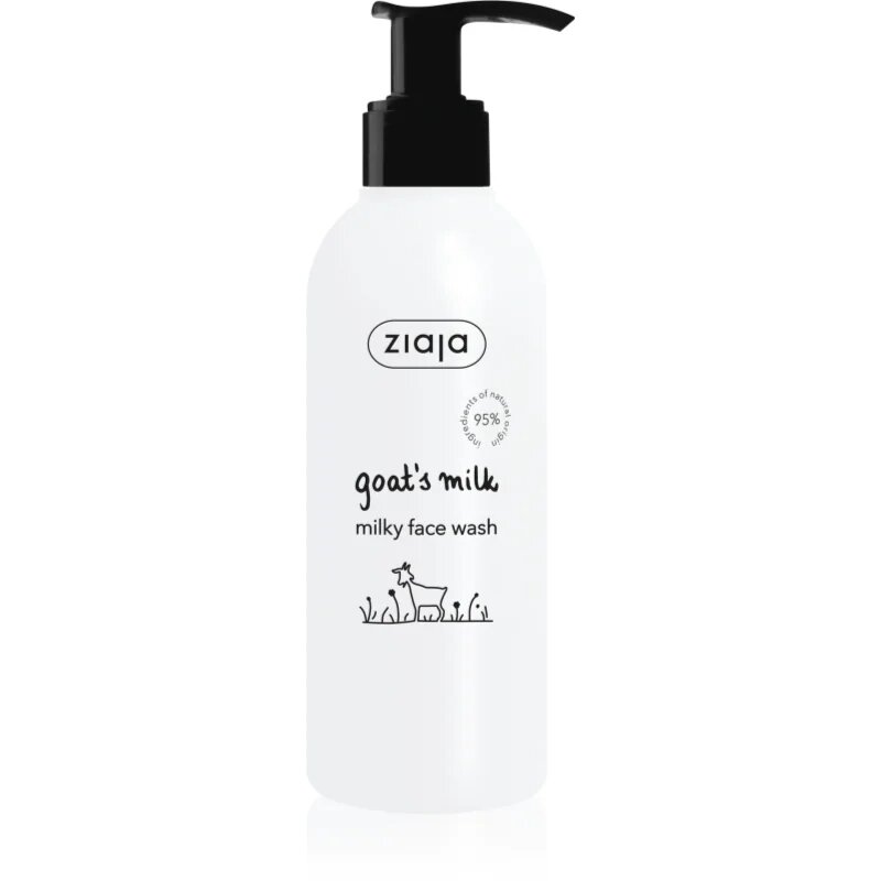 Ziaja Goat's Milk gyengéd tisztító gél az arcra 200 ml