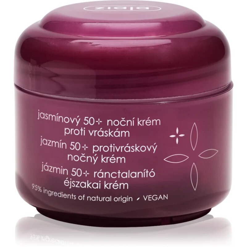 Ziaja Jasmine éjszakai krém a ráncok ellen 50 ml
