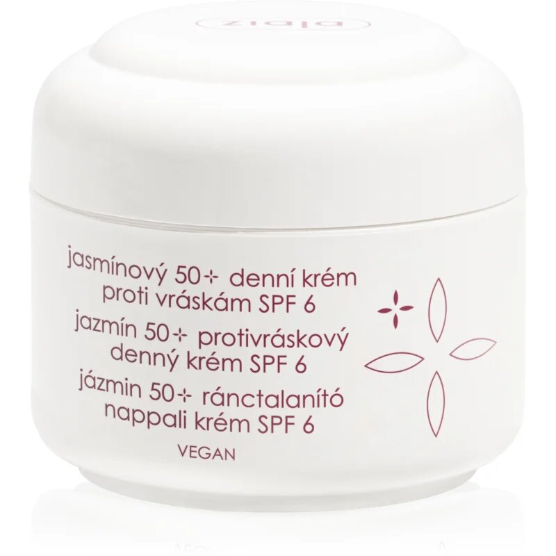 Ziaja Jasmine nappali krém a ráncok ellen SPF 6 50 ml