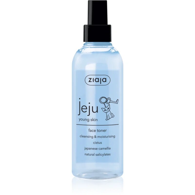 Ziaja Jeju Young Skin arc tonik spray a fiatal arcbőrre 200 ml