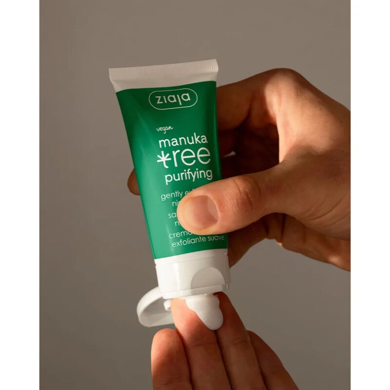 Ziaja Manuka Tree Purifying hámlasztó éjszakai krém kombinált és zsíros bőrre 50 ml