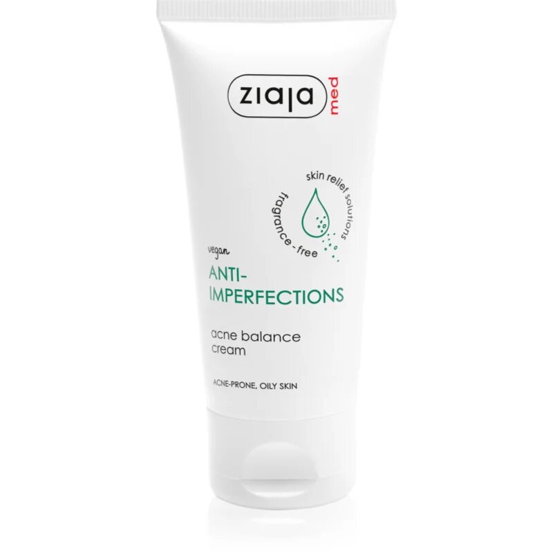 Ziaja Med Anti-Imperfections helyi ápolás pattanásos bőrre arcra és testre 50 ml