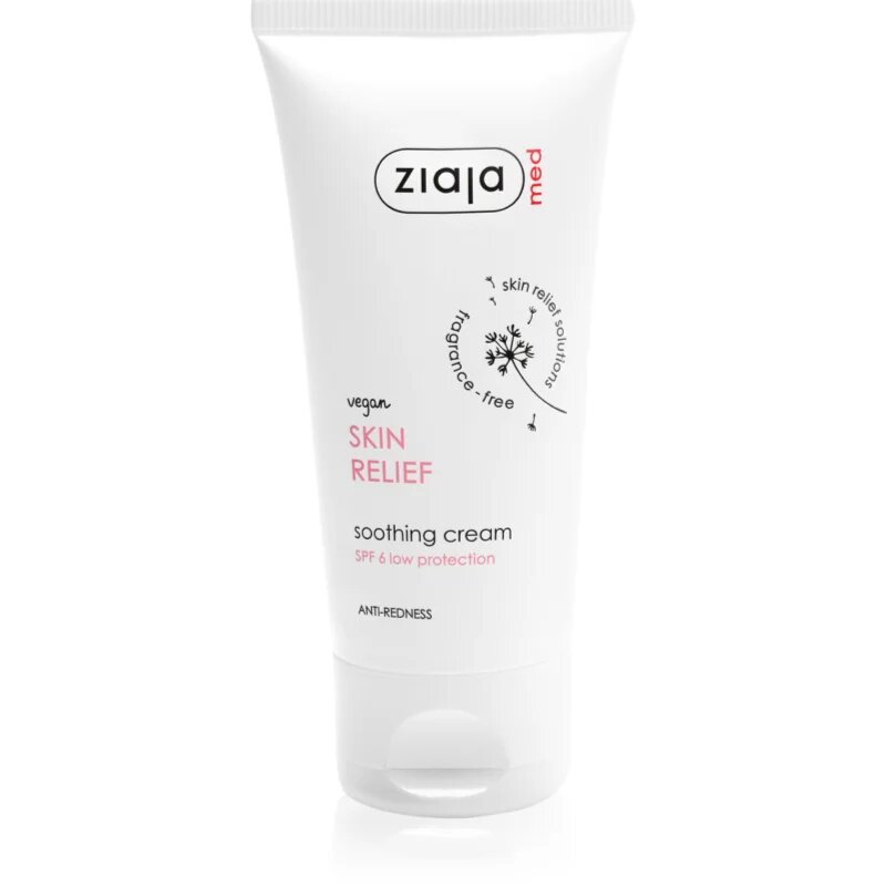 Ziaja Med Anti-Redness nyugtató és hidratáló krém SPF 6 50 ml