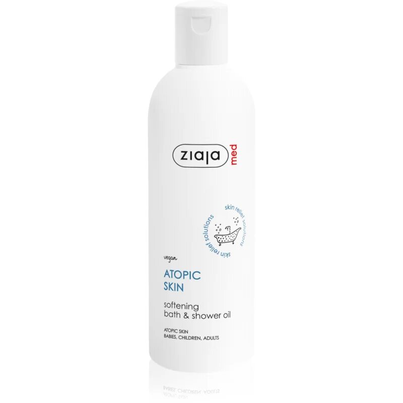 Ziaja Med Atopic Skin fürdő- és tusoló olaj atópiás bőrre gyermekeknek és felnőtteknek 270 ml