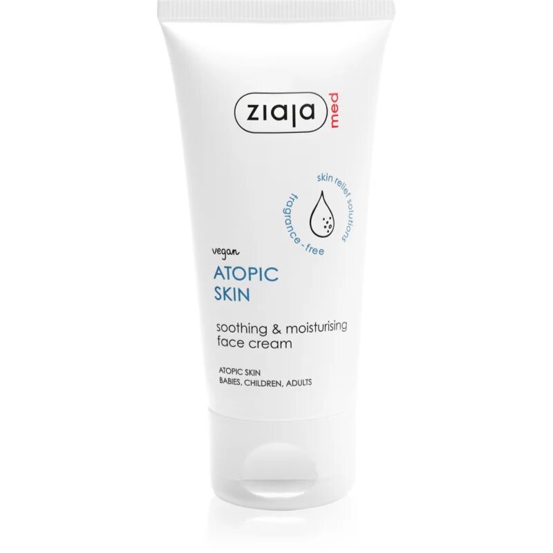 Ziaja Med Atopic Skin nyugtató krém száraz és atópiás bőrre 50 ml