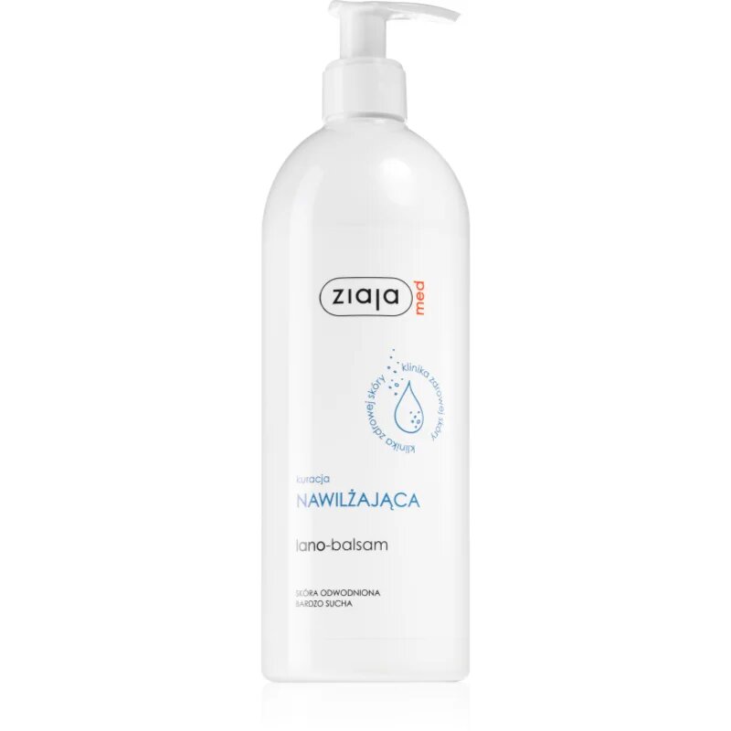 Ziaja Med Hydrating Care tápláló és regeneráló balzsam dehidratált és nagyon száraz bőrre 400 ml