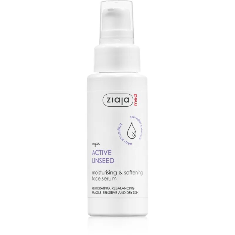 Ziaja Med Linseed intenzíven hidratáló arcszérum 50 ml