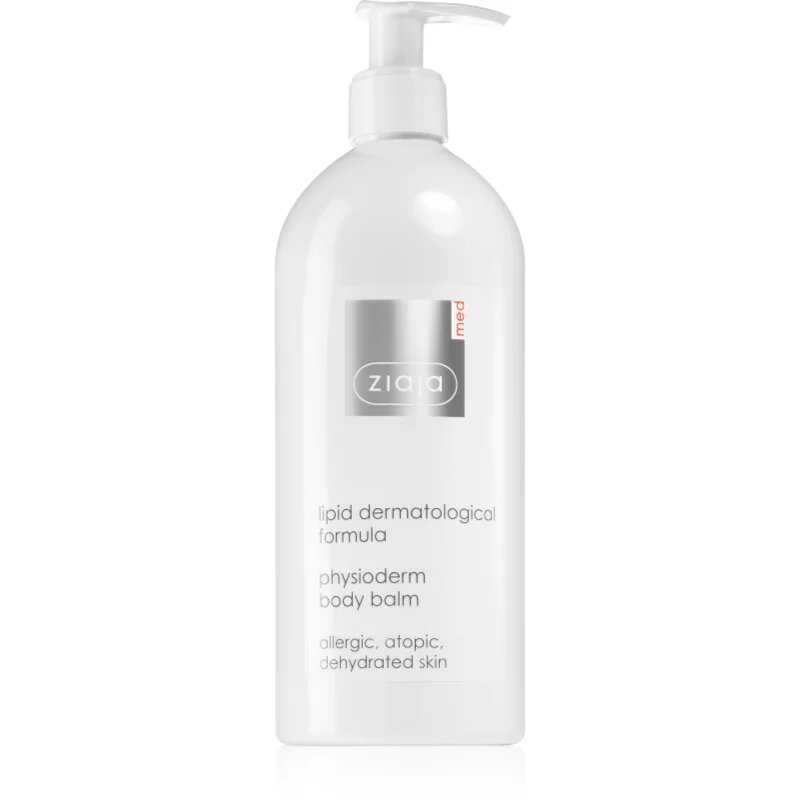 Ziaja Med Lipid Dermatological Formula fiziológiai testbalzsam atópiás és allergiás bőrre 400 ml