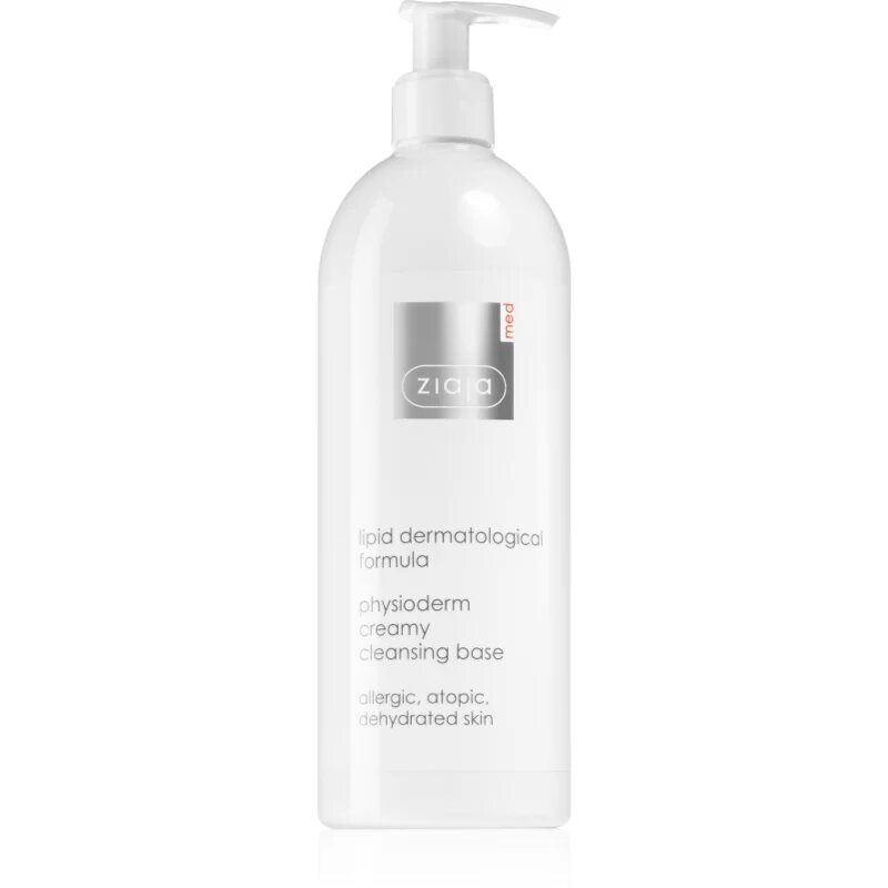 Ziaja Med Lipid Dermatological Formula fiziológiai tisztító emulzió érzékeny és allergiás bőrre 400 ml