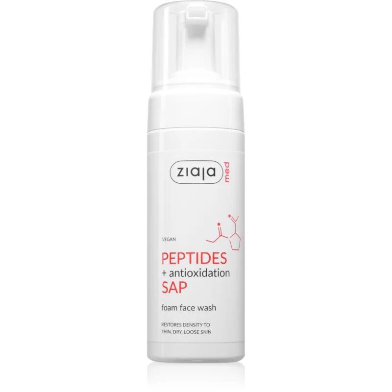 Ziaja Med Peptides tisztító hab az arcra 150 ml
