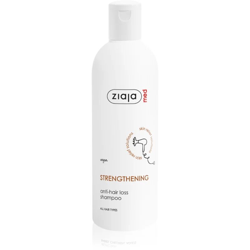 Ziaja Med Strengthening Dermatological Formula hajhullás elleni sampon 300 ml