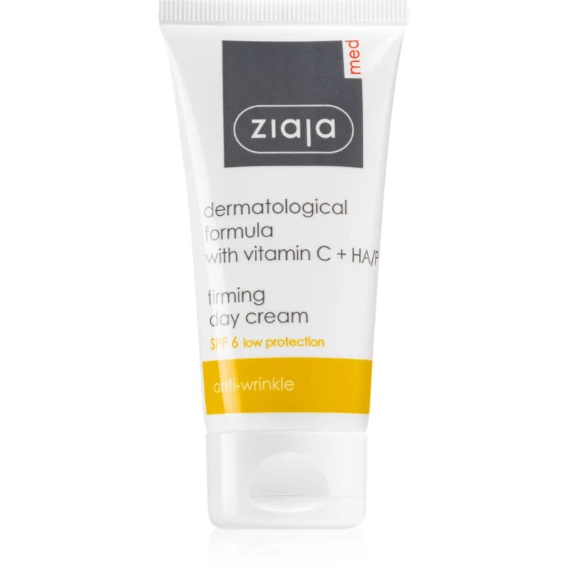 Ziaja Med Vitamin C antioxidáns feszesítő nappali krém SPF 6 50 ml