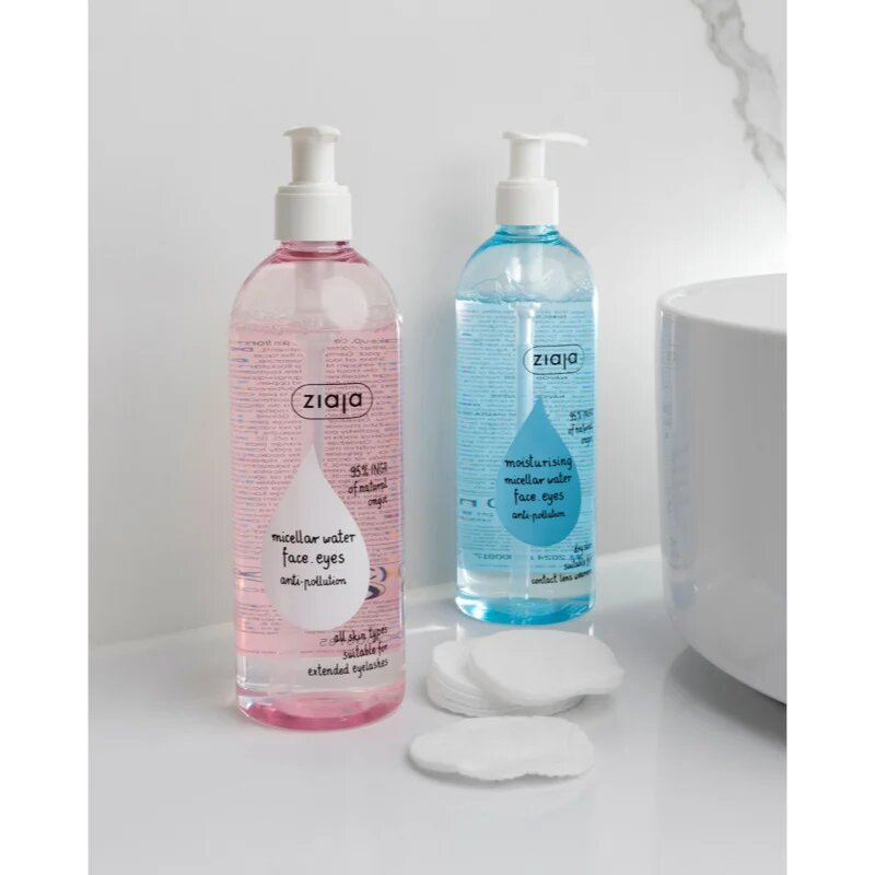 Ziaja Moisturising micellás hidratáló víz 390 ml