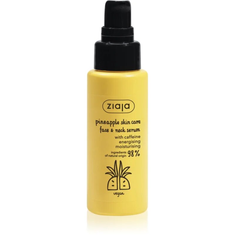 Ziaja Pineapple energizáló szérum az arcra és a nyakra 50 ml