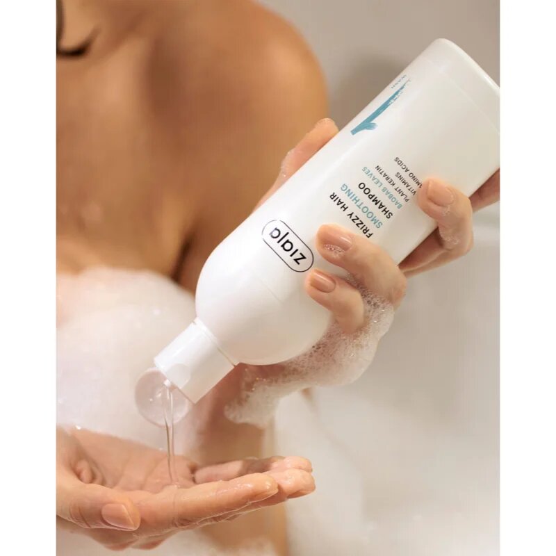 Ziaja Plant Essentials Baobab Leaves kisimító sampon hajra göndör hajra 400 ml