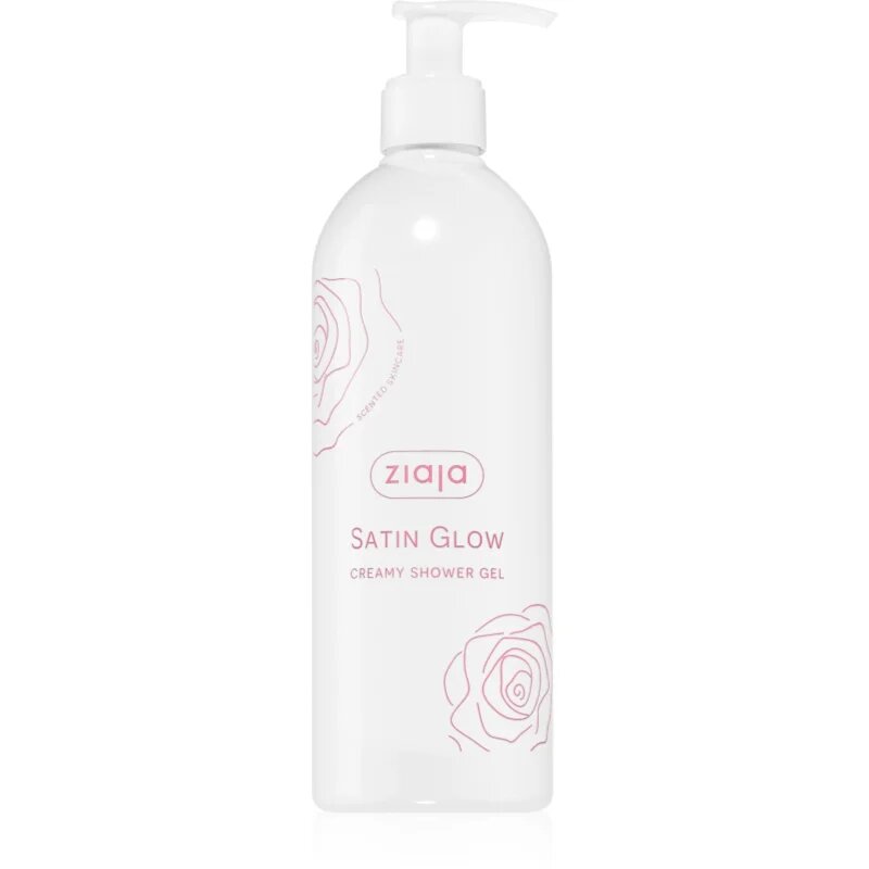 Ziaja Satin Glow Creamy Shower Gel krémes tusoló gél 390 ml