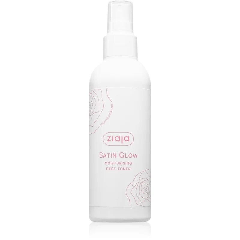 Ziaja Satin Glow Moisturizing Face Toner hidratáló tonik spray -ben 200 ml