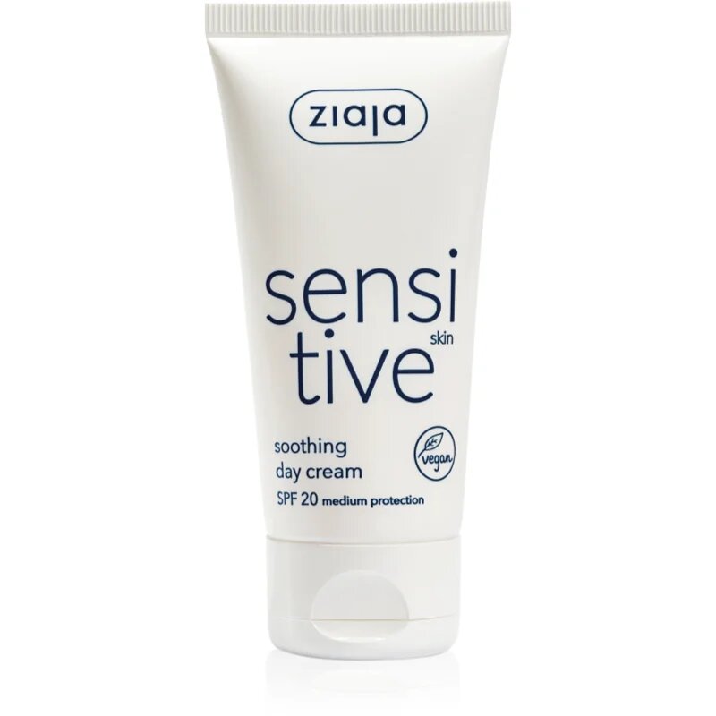 Ziaja Sensitive nyugtató krém száraz és viszkető bőrre SPF 20 50 ml
