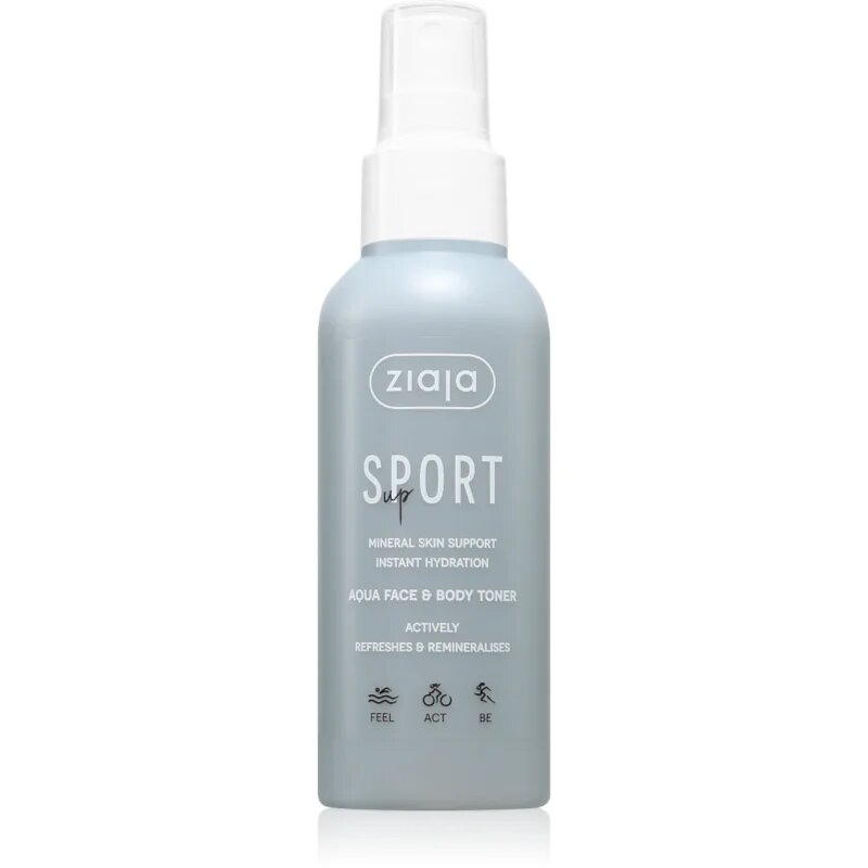 Ziaja Sport Up Aqua Face And Body Toner tonik testre és arcra 120 ml