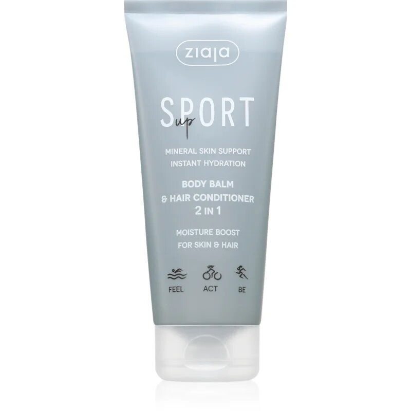 Ziaja Sport Up Body Balm & Hair Conditioner balzsam testre és hajra 200 ml