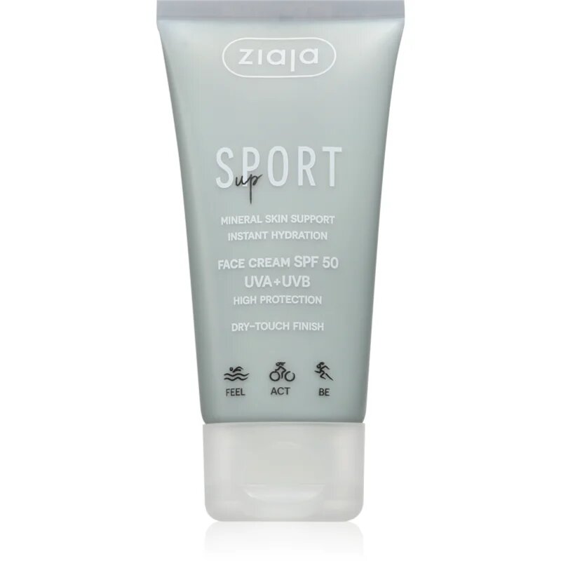 Ziaja Sport Up Face Cream hidratáló nappali krém SPF 50 50 ml