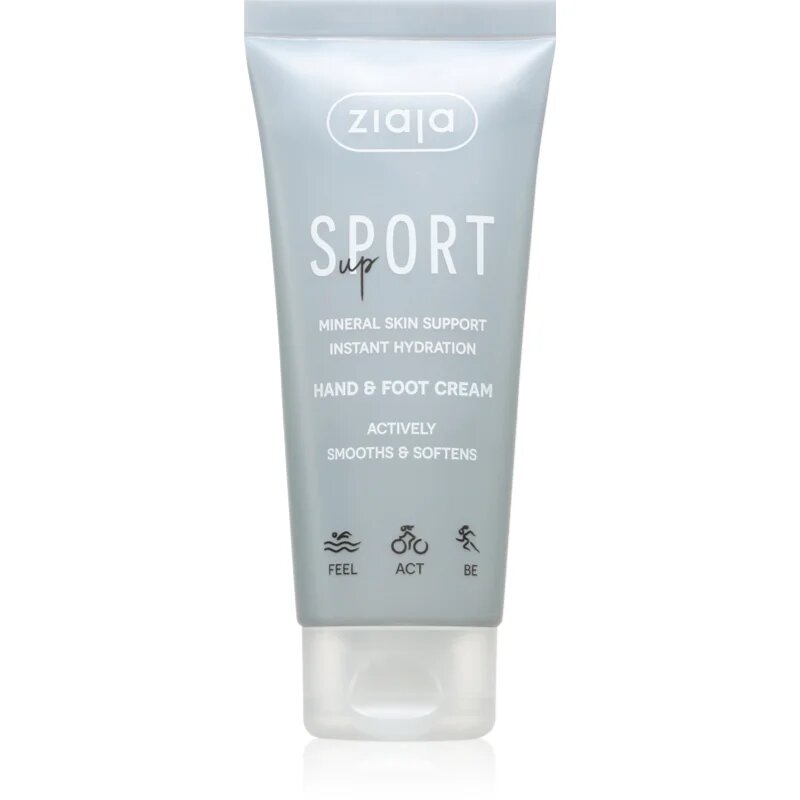 Ziaja Sport Up Hand & Foot Cream hidratáló krém kézre és lábra 100 ml