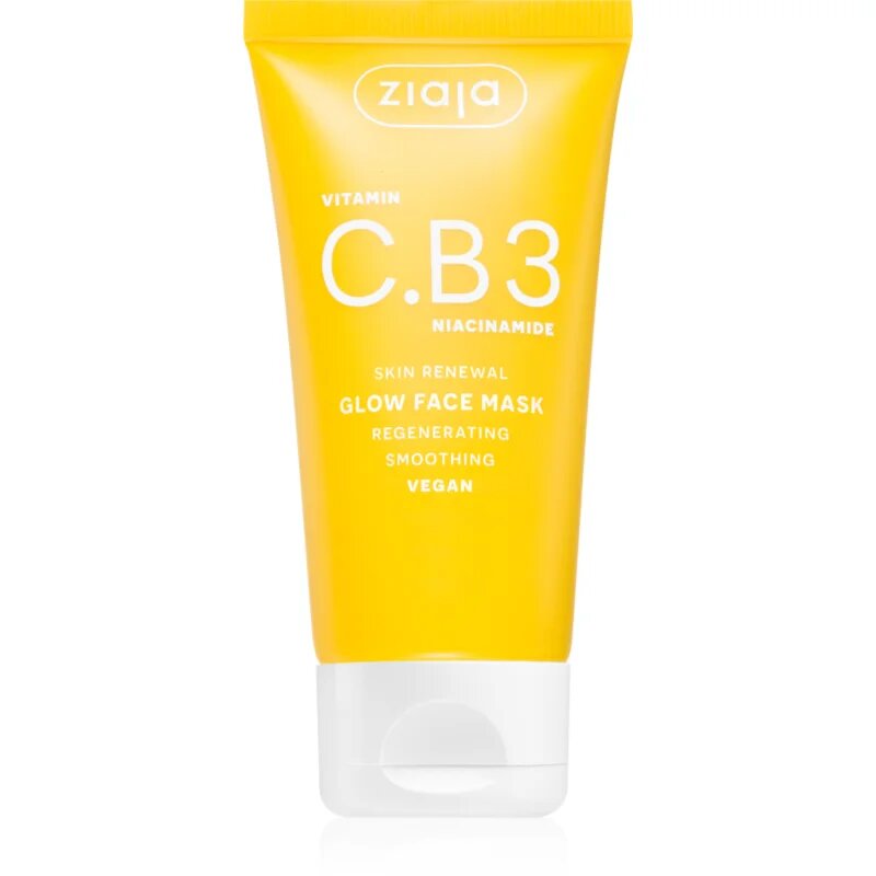 Ziaja Vitamin C.B3 Niacinamide élénkítő arcmaszk 50 ml