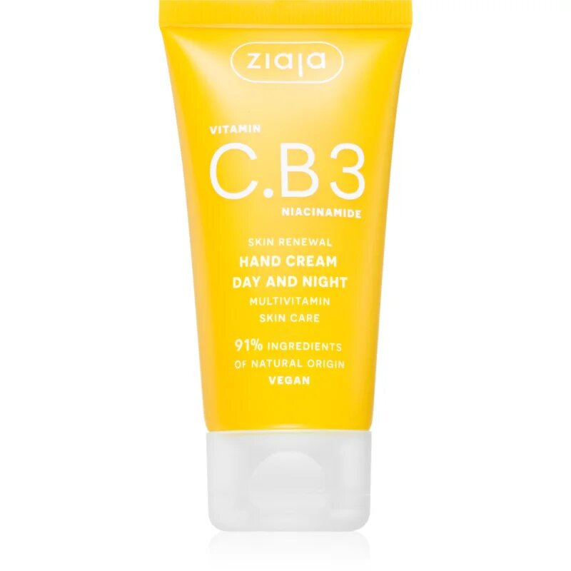 Ziaja Vitamin C.B3 Niacinamide hidratáló krém kézre 50 ml