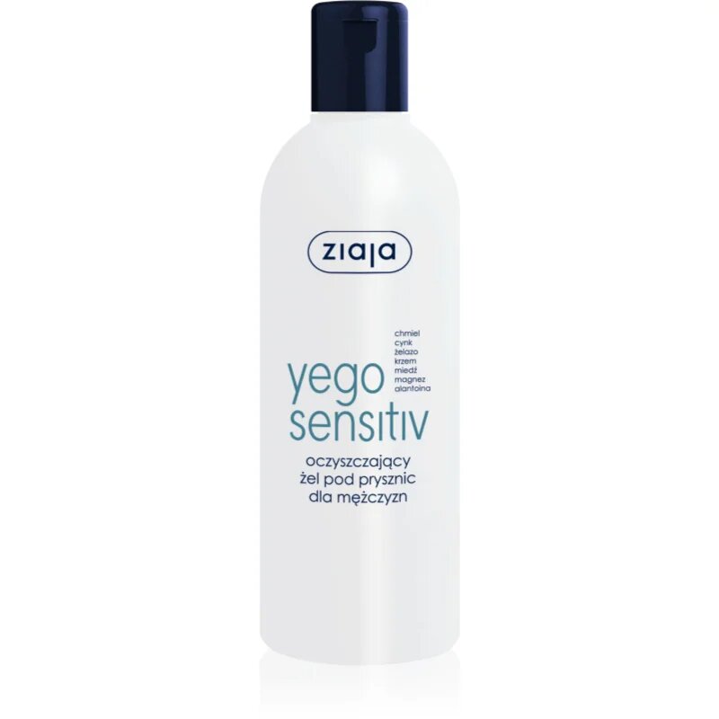 Ziaja Yego Sensitiv tusfürdő gél uraknak 300 ml