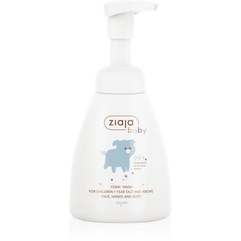 Ziaja Ziajka tisztító hab arcra és testre gyermekeknek 250 ml