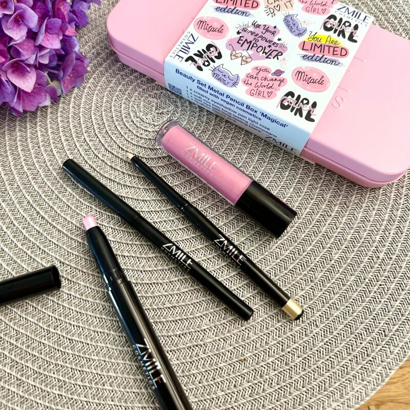 ZMILE COSMETICS Beauty Set Magical Metal Pencil Box alapozószett