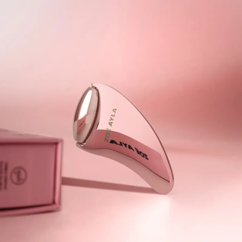 Zoë Ayla 2-in-1 Gua Sha Roller masszázs szegédeszköz az arcra 1 db