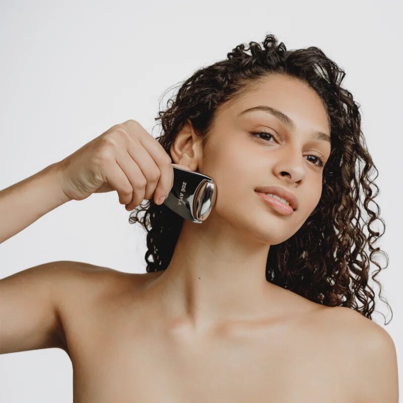 Zoë Ayla 2-in-1 Gua Sha Roller masszázs szegédeszköz az arcra 1 db