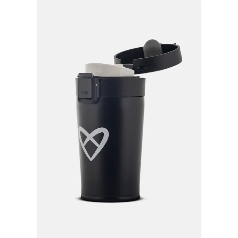 ZOE Insulated Coffee Bottle termosz bögre szín Black 1 db