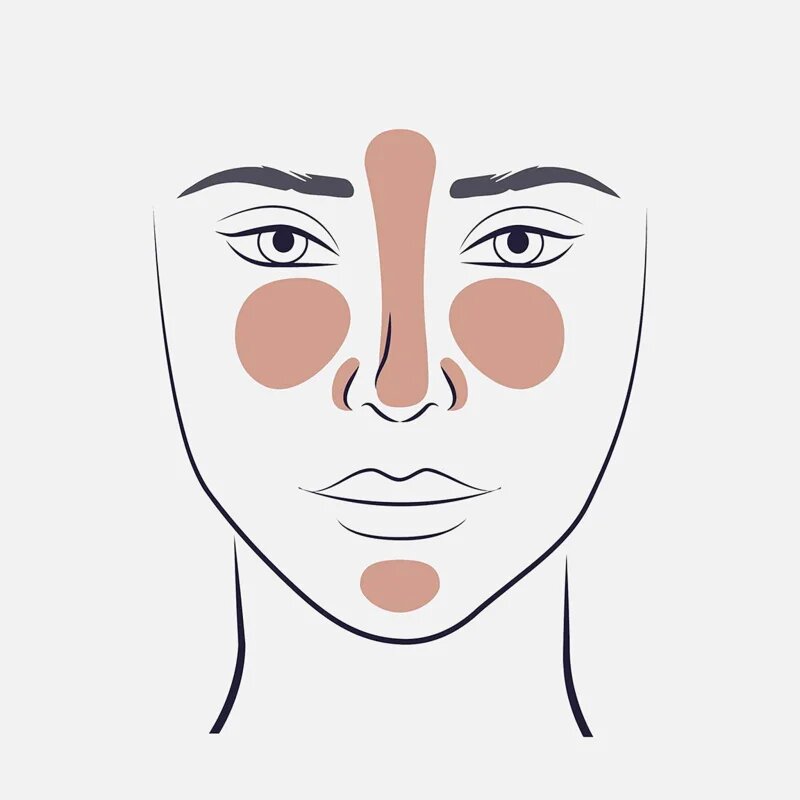 ZOEVA 110 Prime & Touch-Up kis ecset a krémes állagú termékek felviteléhez 1 db