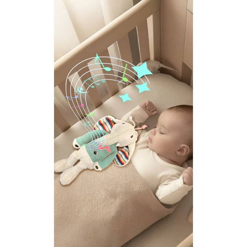 Zopa Plush Interactive Buddy Elephant interaktív plüssjáték 12 m+ 1 db