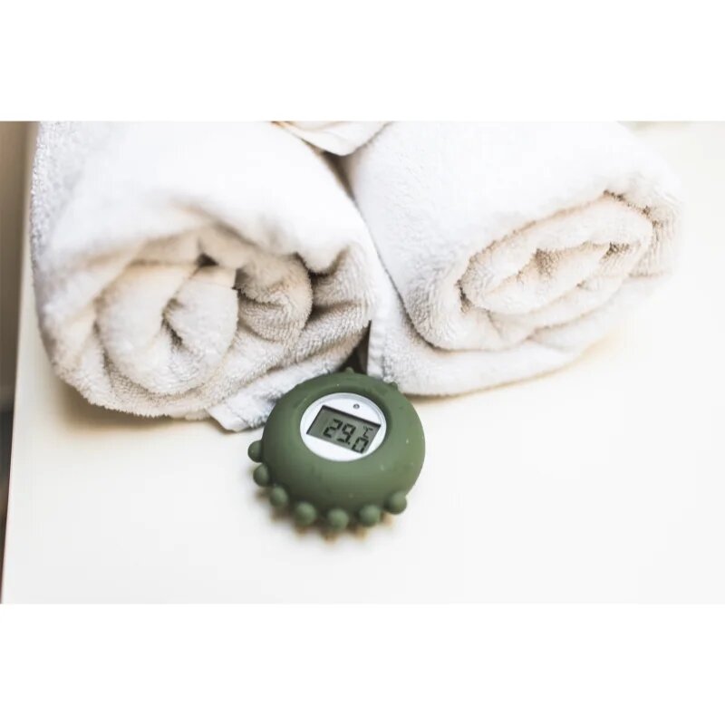 Zopa Silicone Digital Thermometer 2in1 digitális hőmérő kádba való Dove Grey 1 db