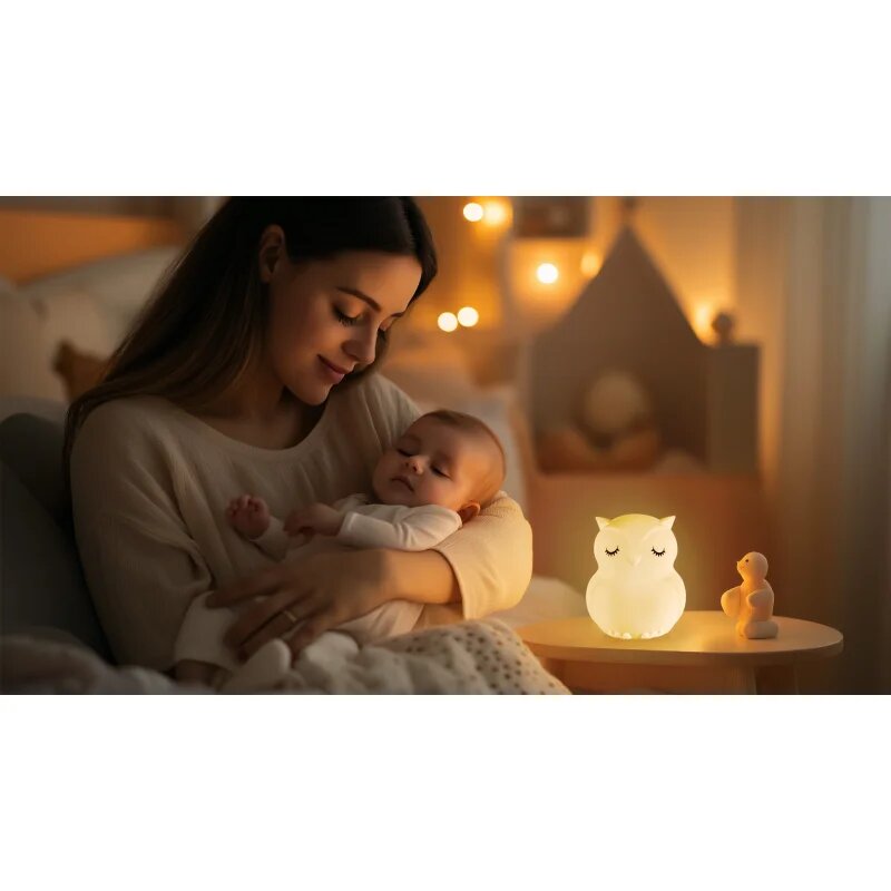 Zopa Silicone LED Lamp with Music Size L éjszakai fény dallammal Rabbit 1 db