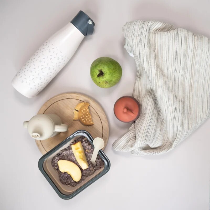 Zopa Silicone Mug bögre 2 az 1-ben Sand Beige 1 db