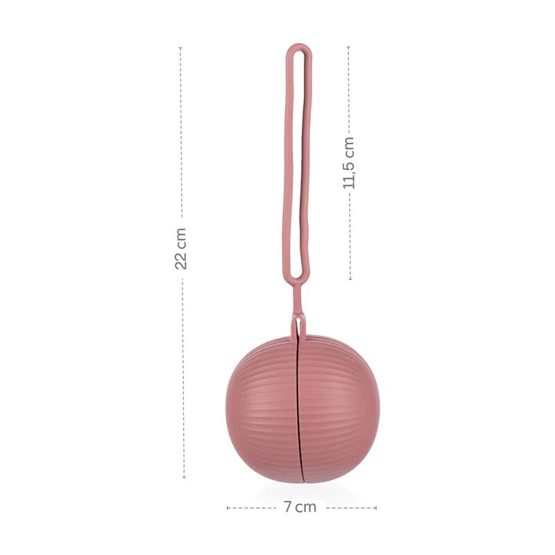 Zopa Silicone Pacifier Case Closable cumitartó doboz 0 m+ Old Pink 1 db