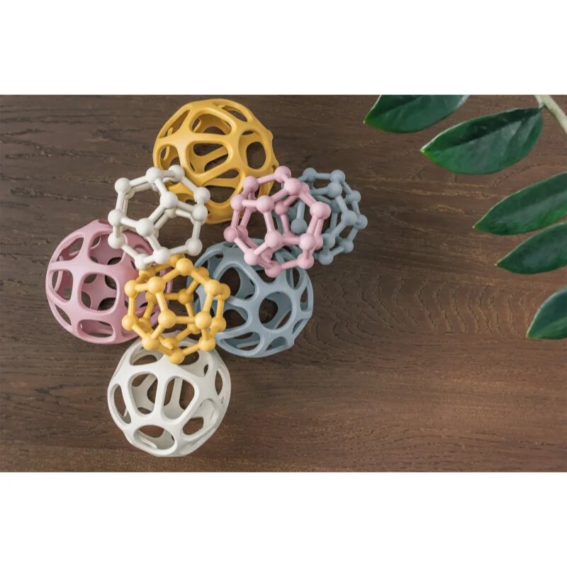 Zopa Silicone Teether Atom rágóka Sand Beige 1 db