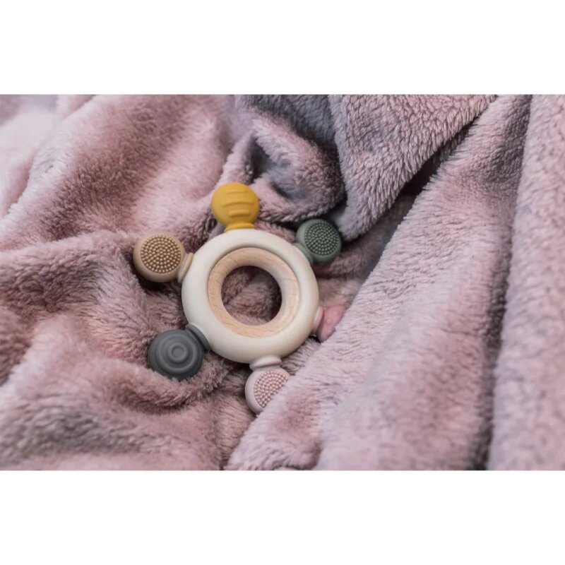 Zopa Silicone Teether rágóka Multicolor 1 db