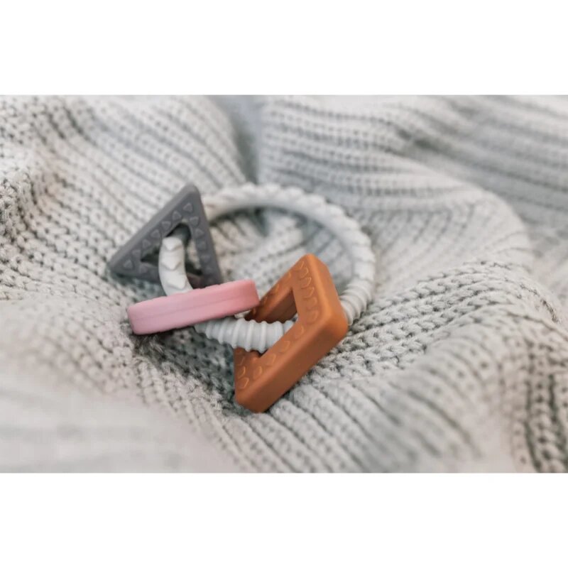 Zopa Silicone Teether Shape rágóka Multicolor 1 db