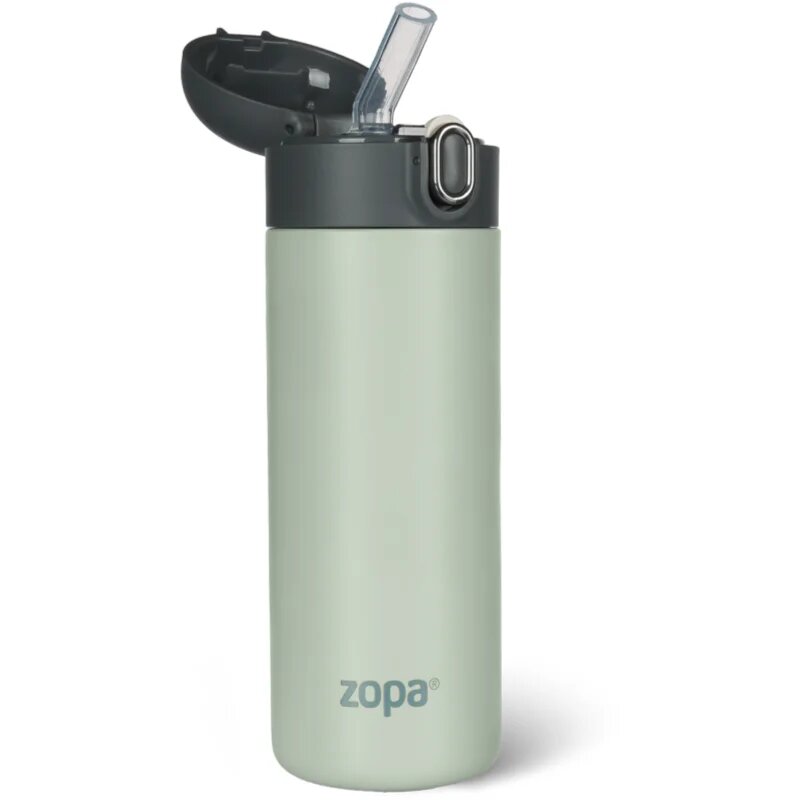 Zopa Thermo Bottle termosz szívószállal Pistacio Green 1 db