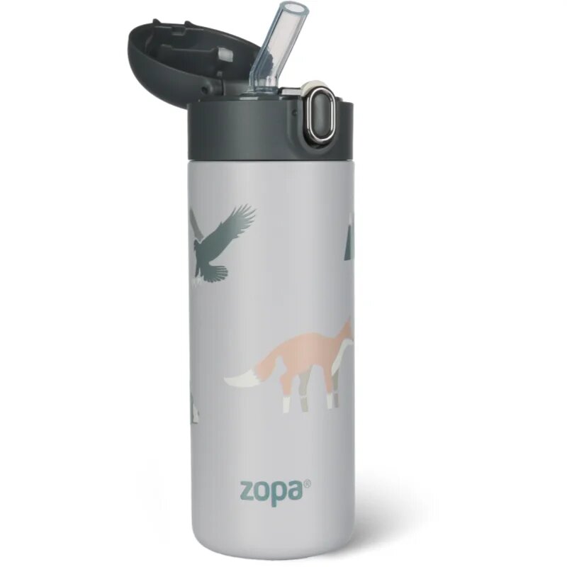 Zopa Thermo Bottle with Drinking Spout termosz szívószállal Mountains 1 db