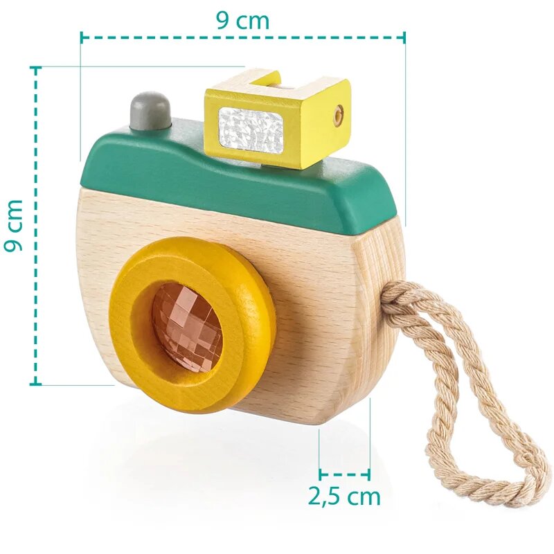 Zopa Wooden Camera fényképezőgép fából készült Green 1 db